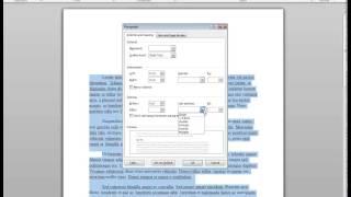 Adjusting Line Spacing in Word 2010 (Windows)