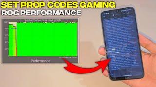 Set Prop Codes | Mixed ROG Performance | High Performance & FPS - RC Modz