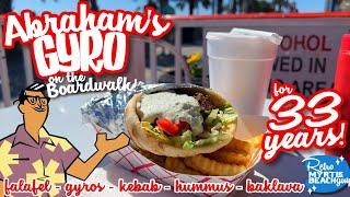 Abraham’s Gyros on the Boardwalk with Retro Myrtle Beach Guy!