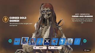 Jack Sparrow | Cursed Jack Sparrow Gameplay & Review (Is The CURSED SAILS BP Worth 1000 V-Bucks?)