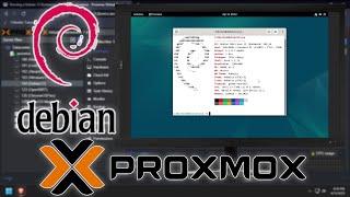 Running a Debian 12 Bookworm VM in Proxmox VE