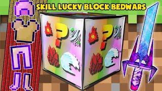 MINI GAME : SKILL LUCKY BLOCK BEDWARS ** MỘT ĐẤM TIÊU DIỆT CẢ THẾ GIỚI ??