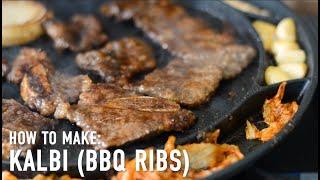 How to Make Korean BBQ Ribs (Kalbi)