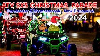 506SXS & ATV - ATV SXS Christmas Parade Of Lights Dorchester & Memramcook New Brunswick 2024