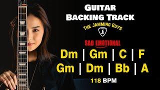 POP Backing Track D minor | SAD EMOTIONAL | The Jamming Guys | Guitar Backing Track