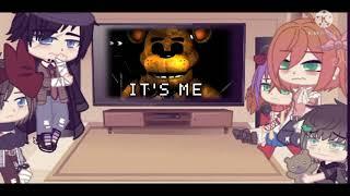 Past Afton's Reaccionan A it's me 100% dramaNo original de #TryHardNinja [Fnaf] •Evelyne_Ty's•U_