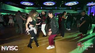 Carlos Rivas & Dez Konuklu - Salsa social dancing | New York International Salsa Congress 2023
