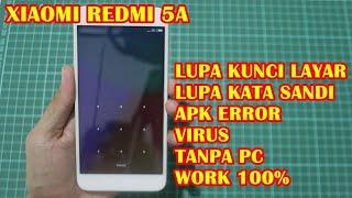 Redmi 5a Lupa Pola Kunci Layar, Sandi, atau Pin, Cara Mengatasinya TANPA PC