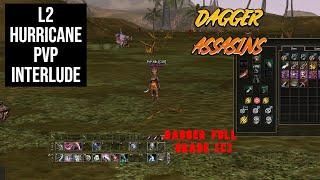 L2 HURRICANE DAGGER FULL GRADE C ASSASINO | LINEAGE 2 INTERLUDE L2 REBORN