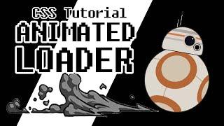 CSS Loader Animated Effect | Creative Ideas for Web Design | HTML5 CSS3 Keyframes Animation Tutorial