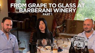 Barberani winery, Umbria, Italy. Interview with owners Bernardo & Niccolò Barberani (wine tasting!)