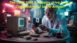 The CBM 1581 3.5 floppy drive from a Commodore 64/128 to the Amiga?
