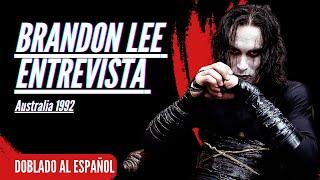 Brandon Lee Entrevista Doblado En Español (Australia 1992)