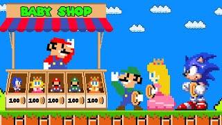 Super Mario Bros. but Mario Open a Store Baby!