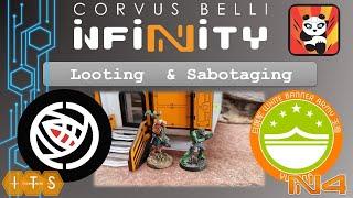 Fast Panda Gaming: Infinity N4 Battle Report - ITS15 Looting and Sabotaging (Morats vs White Banner)