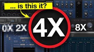 The best oversampling... what should you pick when mixing and mastering?