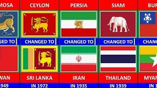Countries That Changed Their Names