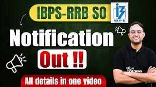 RRB-SO Notification | All details | Syllabus & Exam pattern