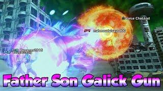 Father Son Galick Gun Overpower Ultimates?! - Dragon Ball Xenoverse 2