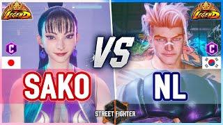 SF6  Sako (Chun-Li) vs NL (Luke)  Street Fighter 6