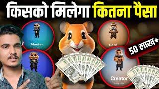 Hamster Kombat Price || कितना पैसा मिलेगा || Hamster Kombat Price prediction 