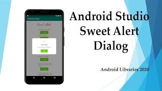 Android Studio Sweet Alert Dialog