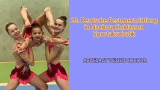 20. Deutsche Bestenermittlung in den Nachwuchsklassen Sportakrobatik