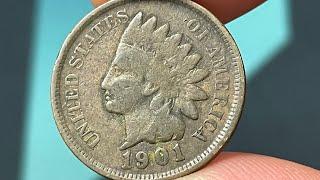 1901 Indian Head Penny Worth Money - How Much Is It Worth and Why? (Variety Guide)