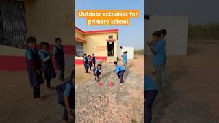 Outdoor activity for primary school #school #student #fun #flnactivity #mpschool #chhatarpur #mp