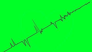 Green Screen Line Audio Spectrum Visualizer | Cross line Avee Music player Green Screen 4K 2020