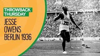 Jesse Owens' Historic Wins at the Berlin 1936 Olympics | Throwback Thursday