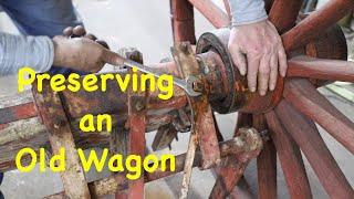 Original Wood Farm Wagon Preservation | Engels Coach Shop