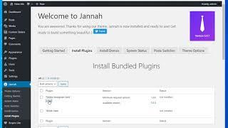 Jannah Premium Theme Plugins installation problem solved ***NEW***