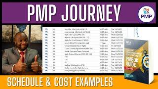 PMP Exam Ch6 Schedule and Ch 7 Cost/EVM Real-world Examples