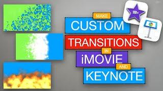 How to Make Custom Transitions | 4K | iMovie + Keynote | Neev THM