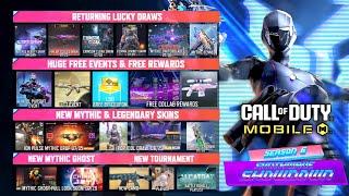 *NEW* Season 6 All Events | 3 Mythic Draws | Free Skins | Free BP | Mythic Ghost & more! CODM Leaks
