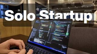 Building a Solo Startup in my 20s (realistic coding vlog)