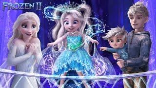 Frozen 2: Elsa and Jack's daughter lets it go and get new magic! ️ Transformation | Alice Edit!