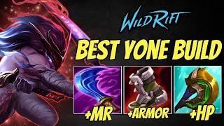 BEST YONE BUILD WILD RIFT YONE GAMEPLAY GUIDE