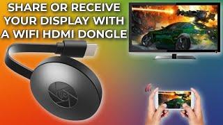 Miracast HDMI Dongle Mirascreen Wireless Unboxing and how to Setup Guide 2022