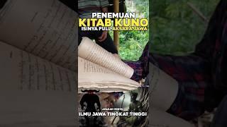 Viral..! PENEMUAN KITAB KUNO AKSARA JAWA  BIKIN GEGER WARGA ! DIDUGA ISINYA ILMU JAWA TINGKAT TINGGI