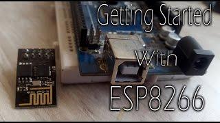 Gettting Started with ESP8266 wifi module. As simple as possible.