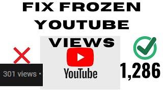 How to UNFREEZE YOUTUBE VIEWS 2020!  HOW TO FIX YOUTUBE FREEZE VIEWS COUNT || TRICK YOU MUST DO! ||