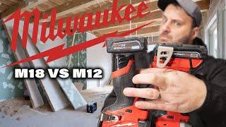 Milwaukee M18 vs M12: You may be surprised by the outcome.