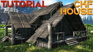 Ark Modded House Tutorial #1 - How to build this house using the castles, keeps and forts mod