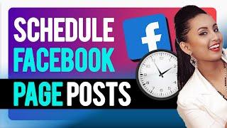 How to Schedule Post On Facebook Page Meta | 2023