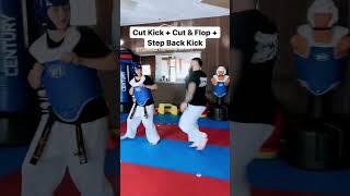 3 of the BEST Combos for Aggressive Fighters #taekwondosparring #taekwondo #tkd