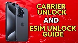 How to Unlock iPhone For Any Carrier | How to use ESIM in JV iPhone | Sim Not Supported Solution