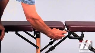 Operating your Thuli Tables Sport Portable Chiropractic Table by Capture Media