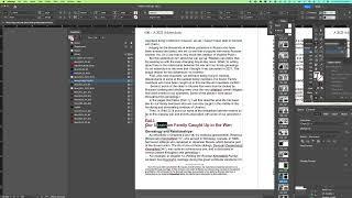 How to change your text's color in Adobe InDesign by deleting swatches